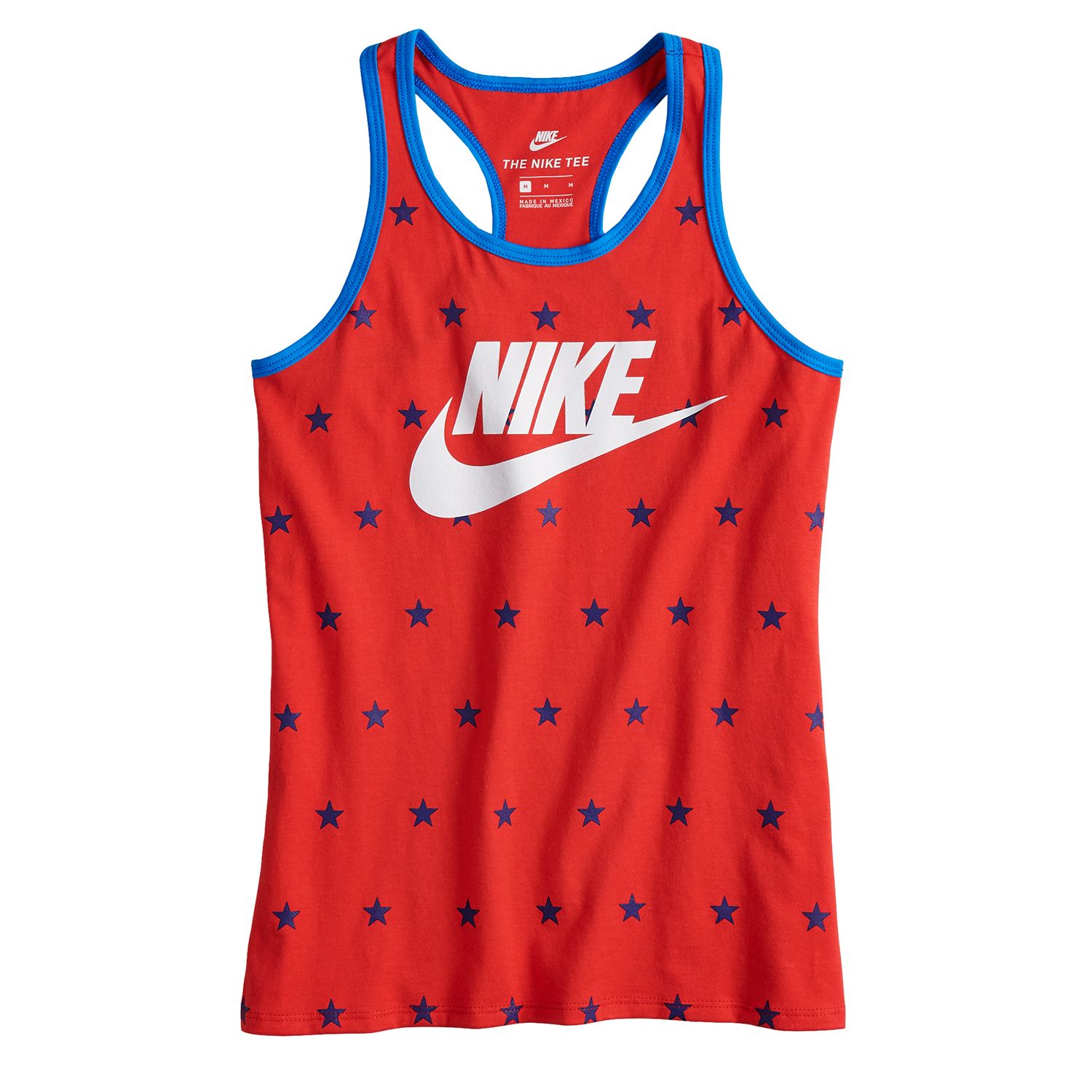 nike women's americana stars tank top