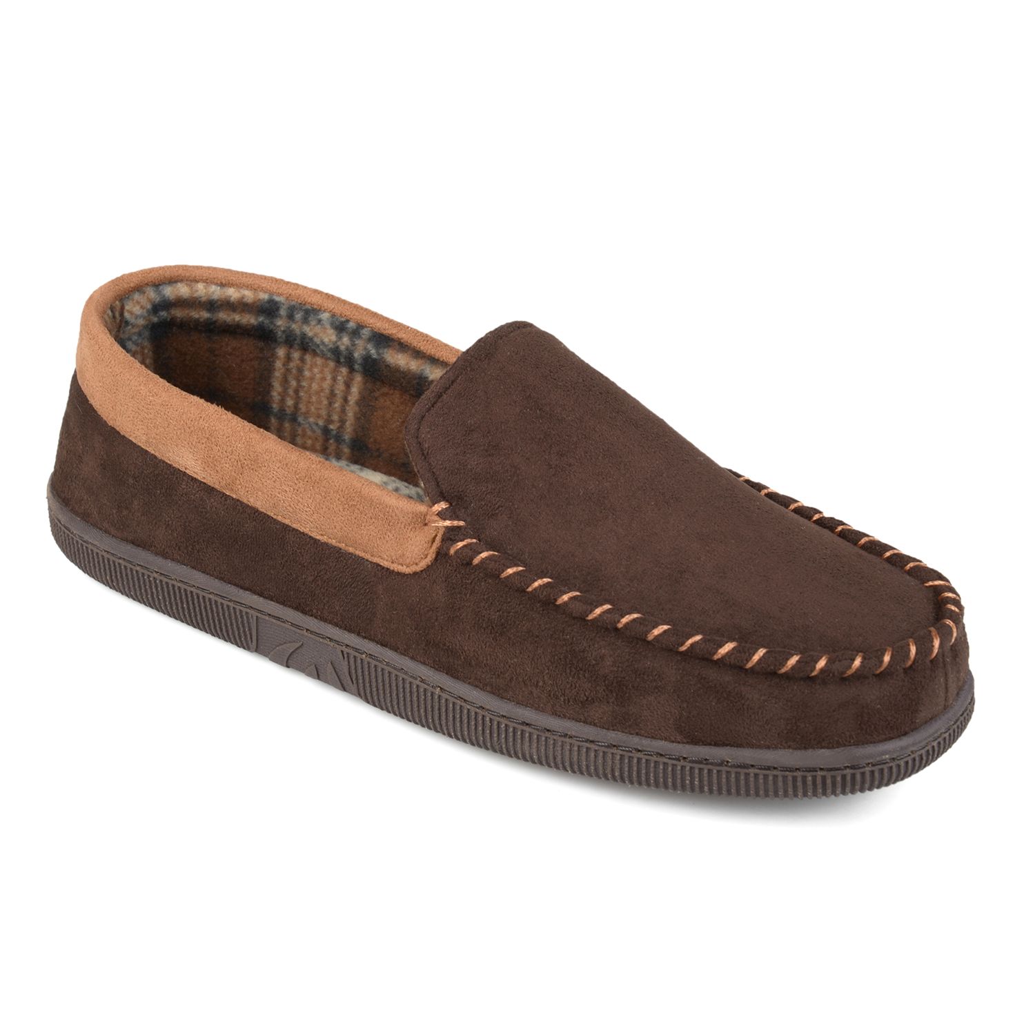 kohls mens moccasin slippers