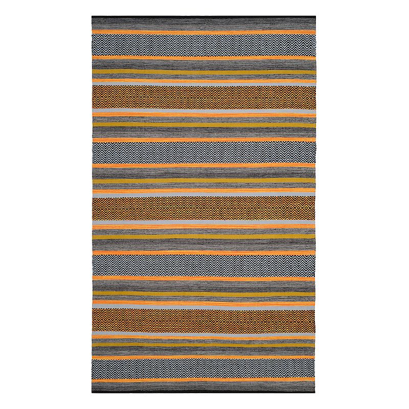 Safavieh Montauk Margot Striped Rug, Blue, 5X8 Ft