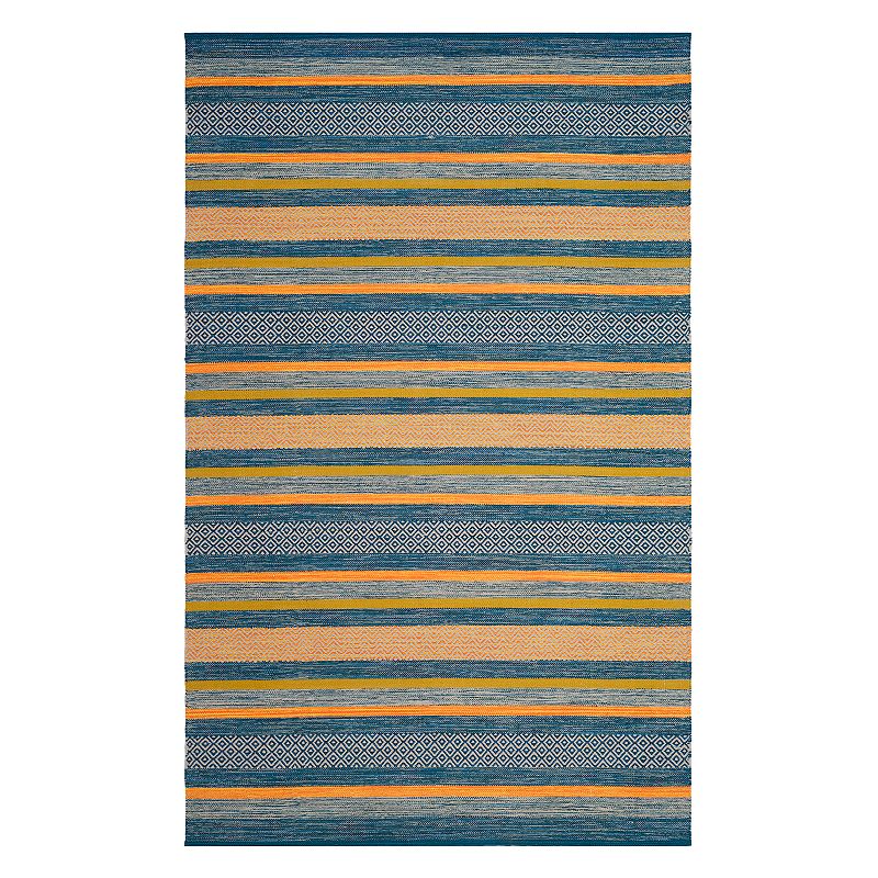 Safavieh Montauk Blake Striped Rug, Blue, 8X10 Ft