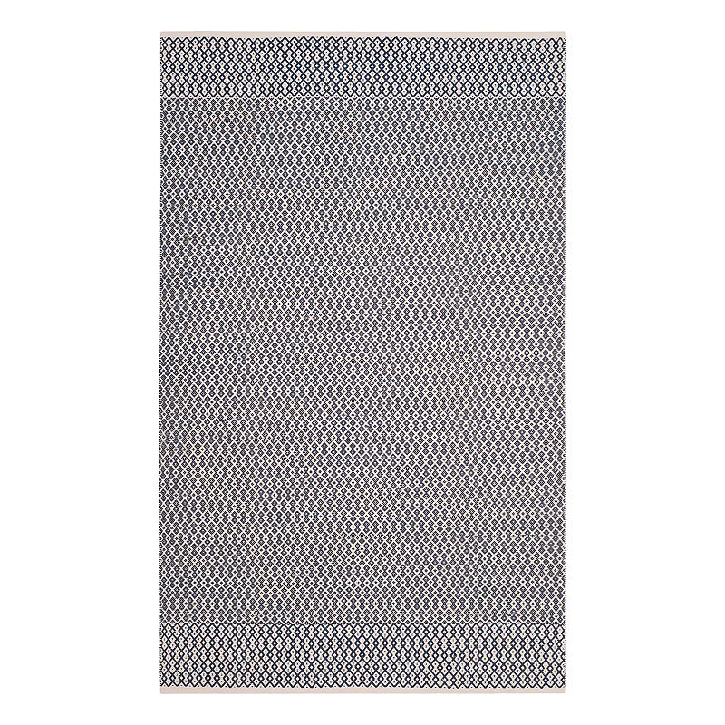 Safavieh Montauk Heather Geometric Rug, Blue, 6Ft Rnd