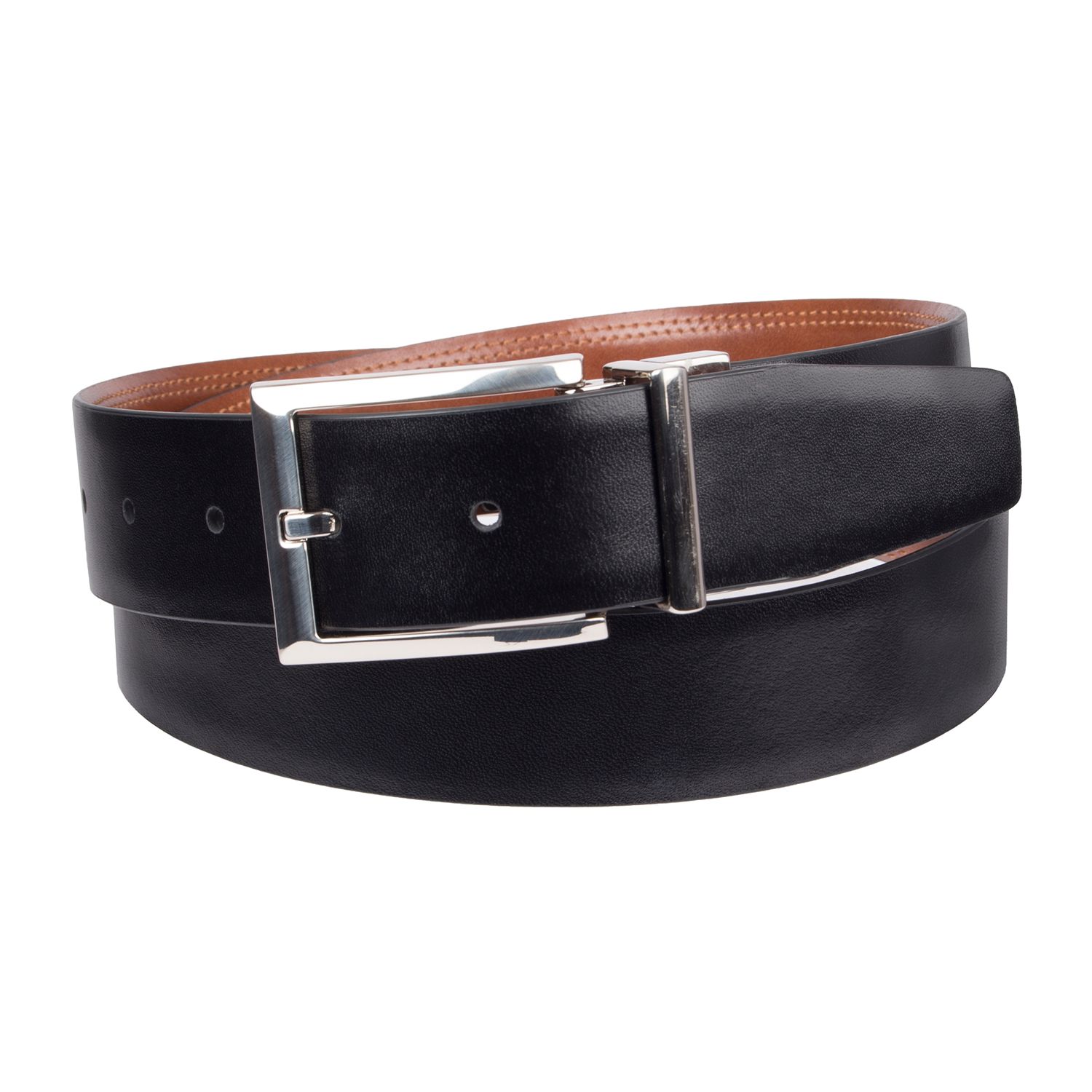 reversible mens leather belt