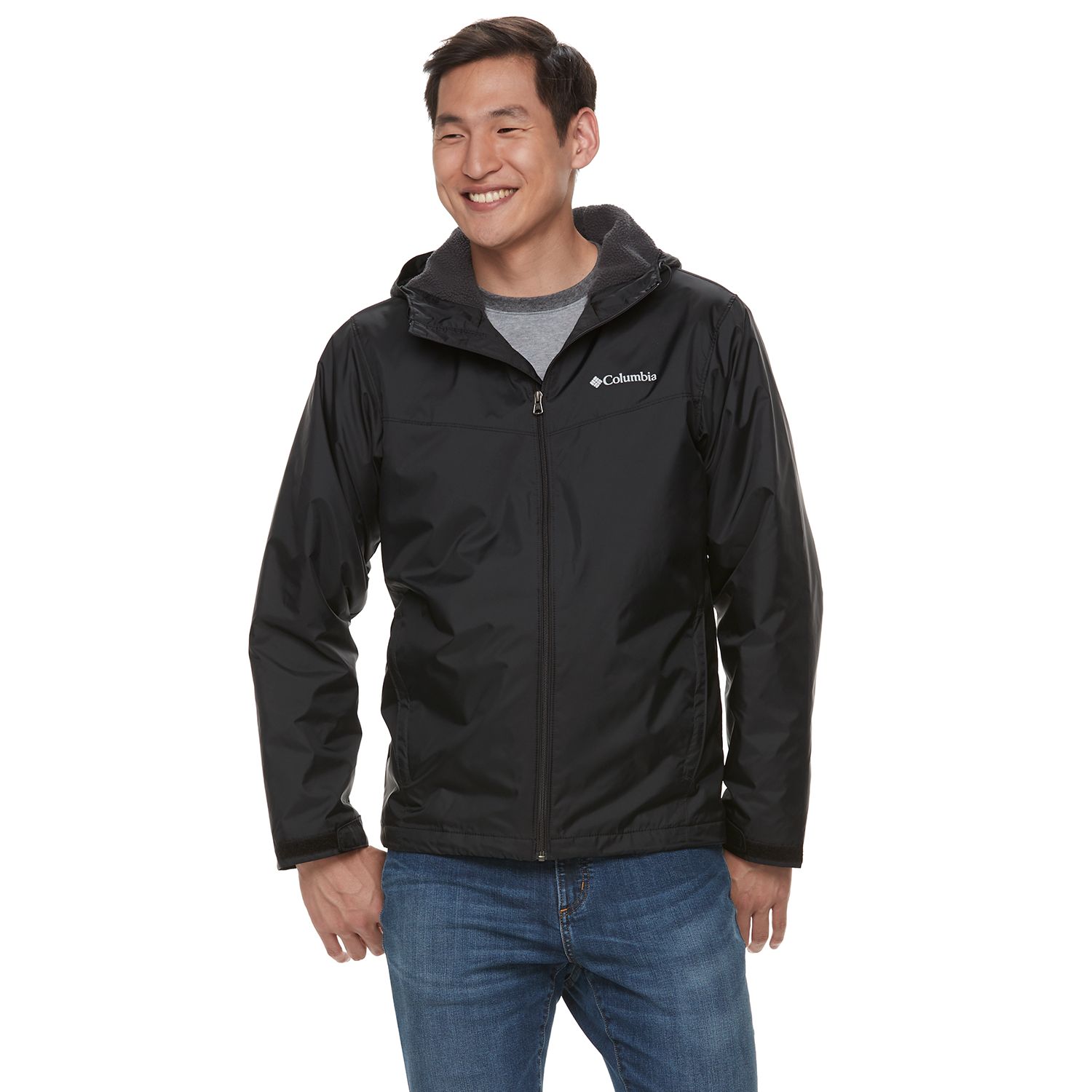 columbia weather drain sherpa lined jacket