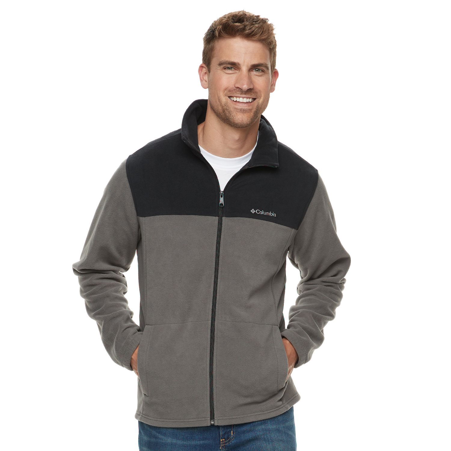 men's columbia fort spencer stretch fleece jacket