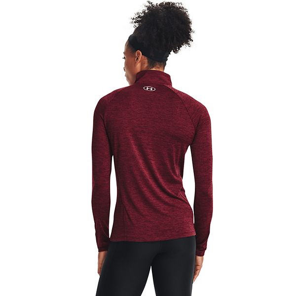 under armour tech half zip top womens