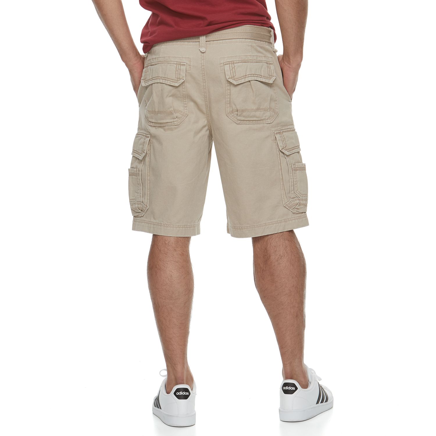 Short Cargo Garçon Urban Pipeline Taille 16 - Tissu Twill Coton, Bleu à Carreaux, Occasion Très Bon état