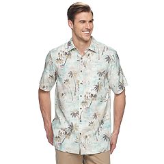 Big & Tall Batik Bay Classic-Fit Tropical Americana Shirt