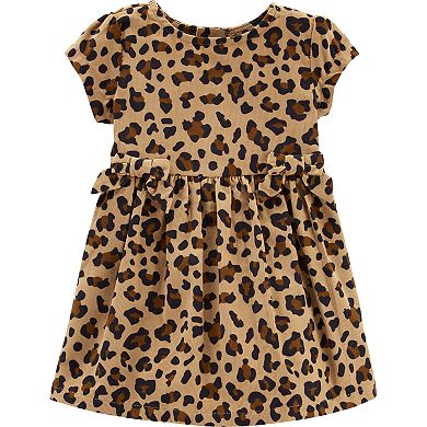 Baby Girl Carter's Cheetah Dress & Cardigan Set