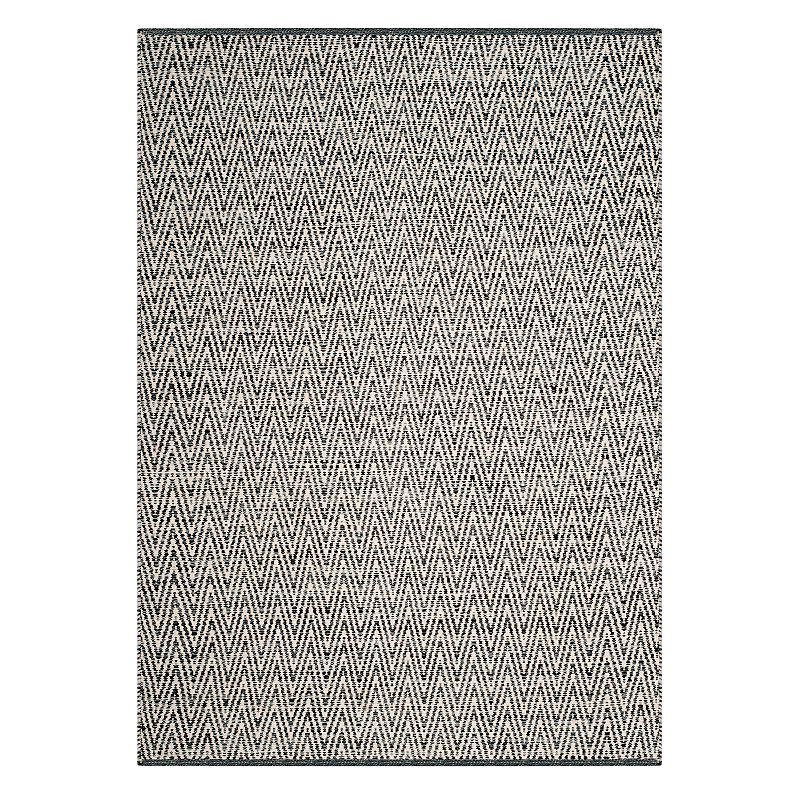 17551081 Safavieh Montauk Harley Chevron Rug, Grey, 6X9 Ft sku 17551081