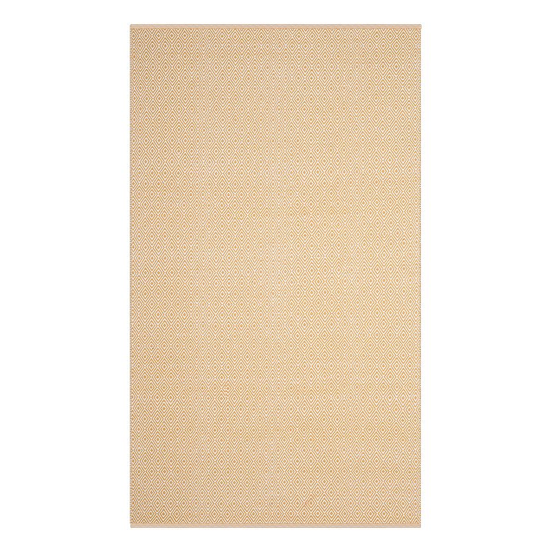 Safavieh Montauk Nolan Geometric Rug, Gold, 5X8 Ft
