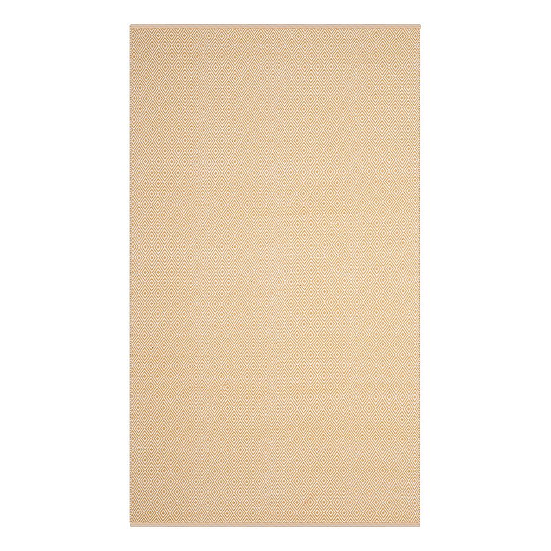 Safavieh Montauk Nolan Geometric Rug, Gold, 5X8 Ft