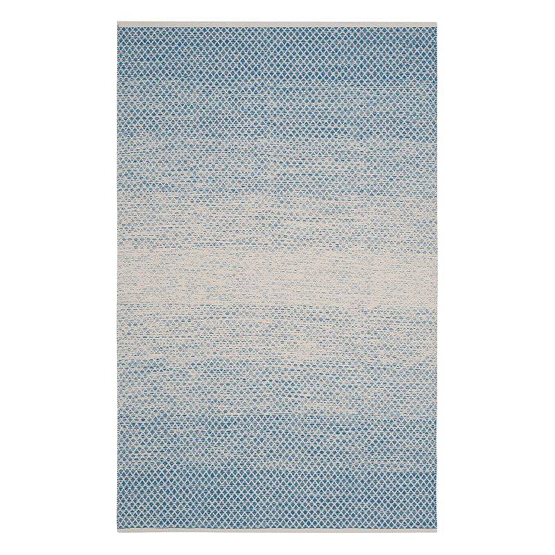 Safavieh Montauk Talia Lattice Rug, Blue, 6X9 Ft