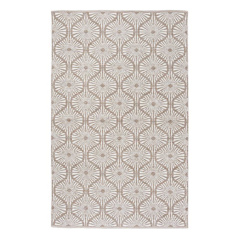 Safavieh Montauk Alexis Geometric Rug, Beig/Green, 8X10 Ft