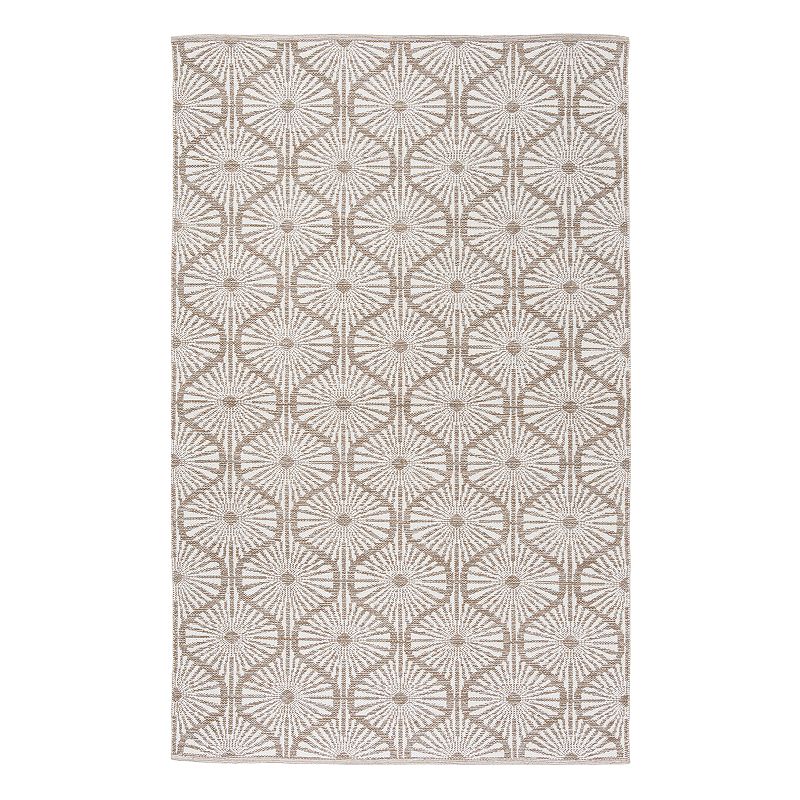 Safavieh Montauk Alexis Geometric Rug, Beig/Green, 8X10 Ft