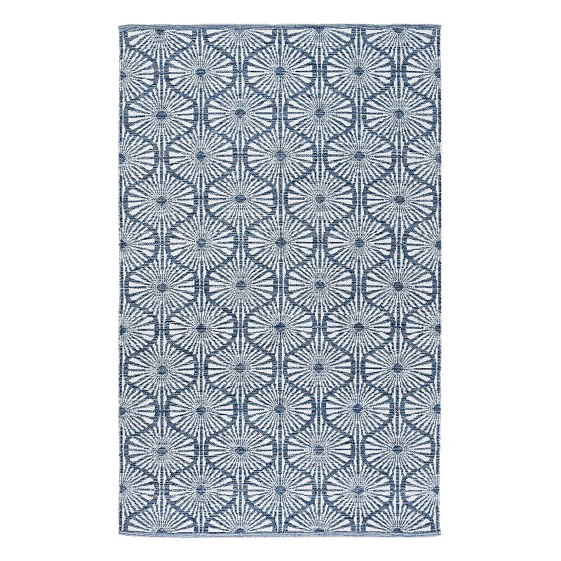 Safavieh Montauk Alexis Geometric Rug, Blue, 8X10 Ft