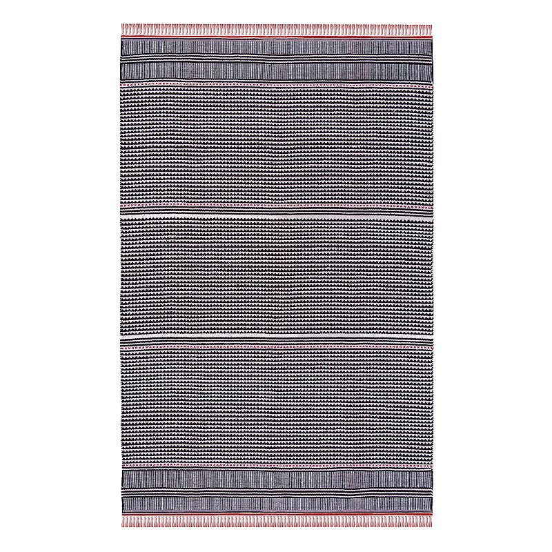 Safavieh Montauk Lucia Striped Rug, Red, 8X10 Ft