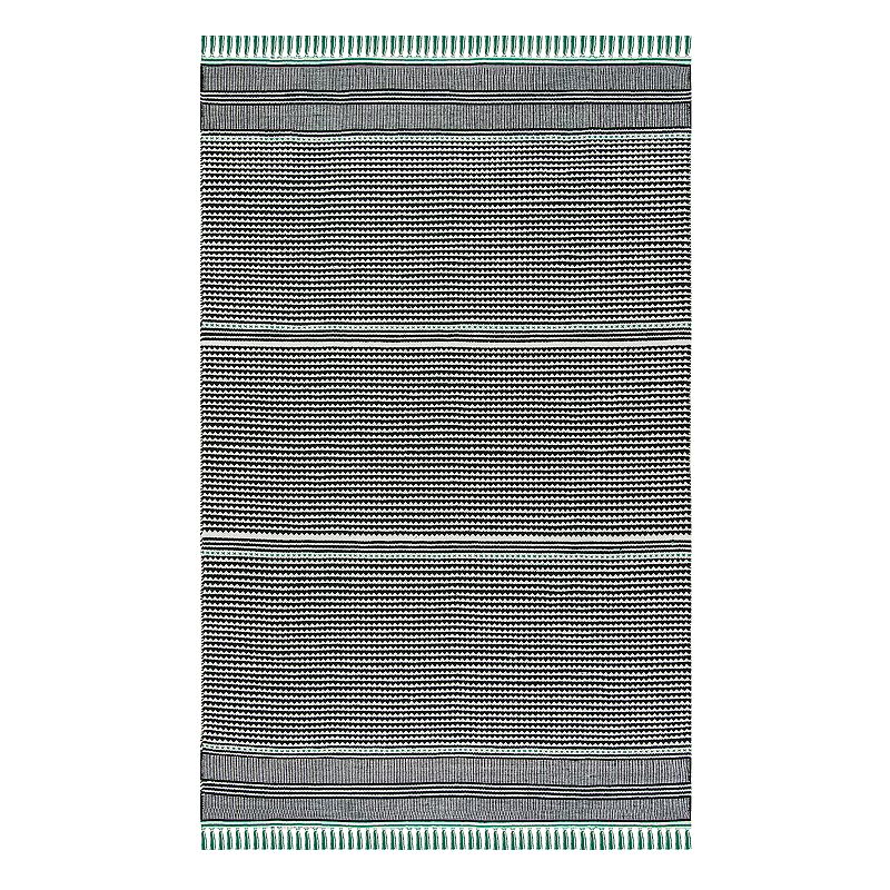 Safavieh Montauk Lucia Striped Rug, Green, 8X10 Ft
