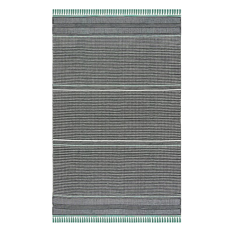 Safavieh Montauk Lucia Striped Rug, Green, 8X10 Ft