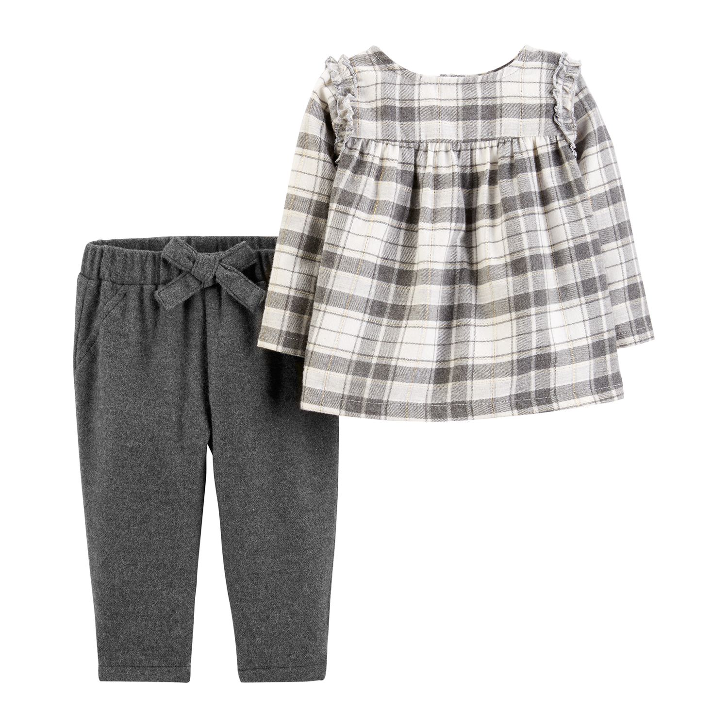 baby girl plaid pants