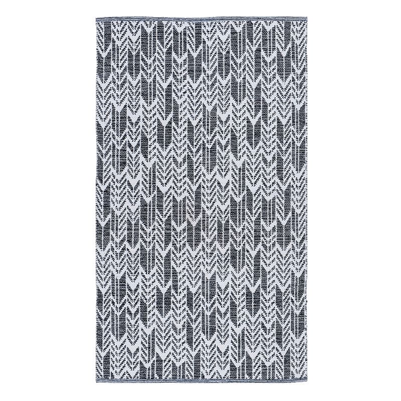 Safavieh Montauk Carina Geometric Rug, Black, 8X10 Ft