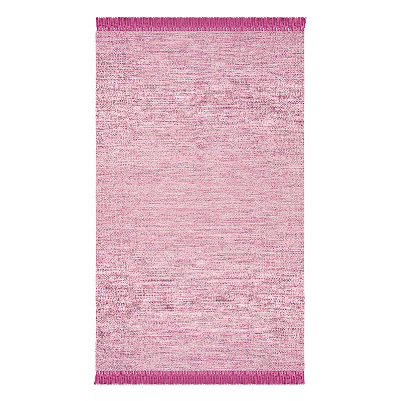 Safavieh Montauk Zephyr Solid Rug, Pink, 5X8 Ft