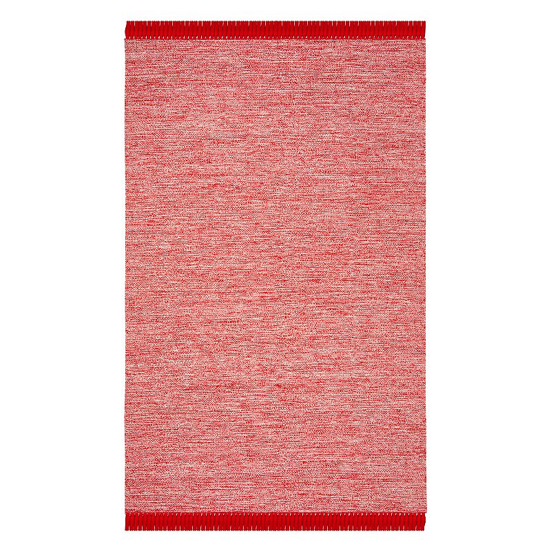 Safavieh Montauk Zephyr Solid Rug, Red, 8X10 Ft