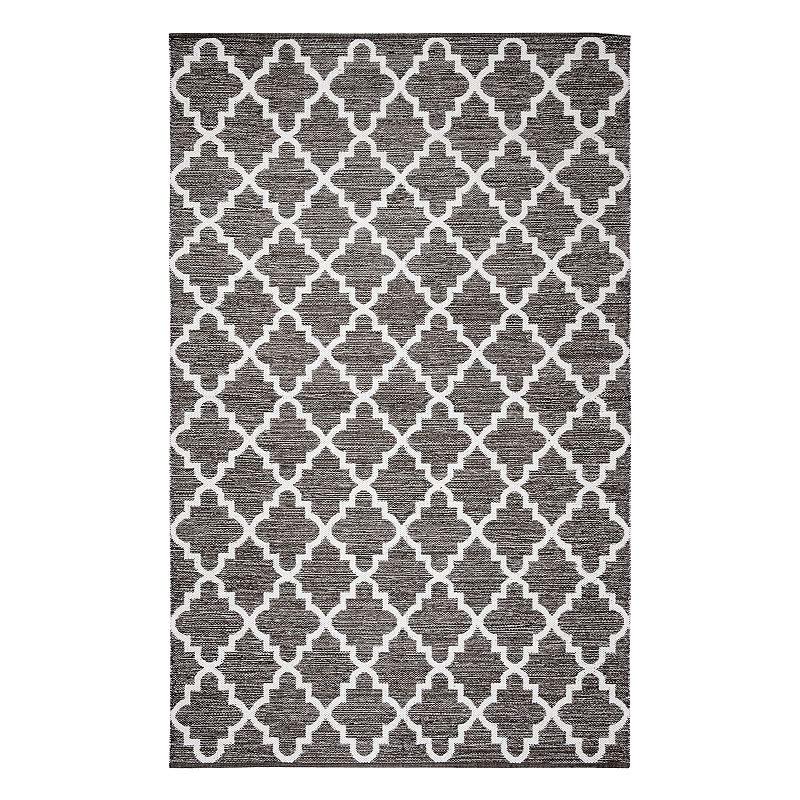 Safavieh Montauk Susannah Trellis Rug, Grey, 5X8 Ft