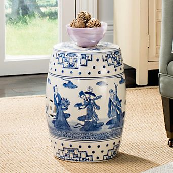 Safavieh Chinoiserie Pattern Indoor / Outdoor Stool