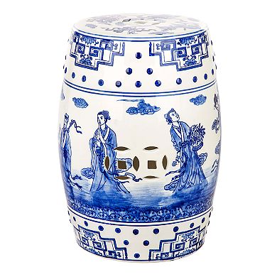 Safavieh Chinoiserie Pattern Indoor / Outdoor Stool