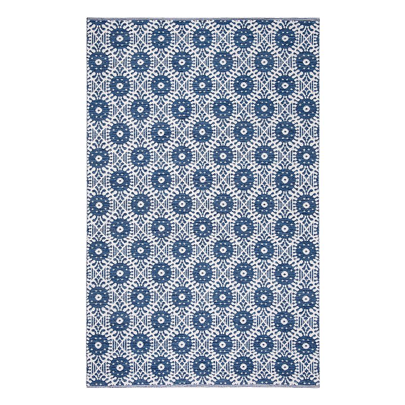 Safavieh Montauk Dylan Geometric Rug, Blue, 8X10 Ft