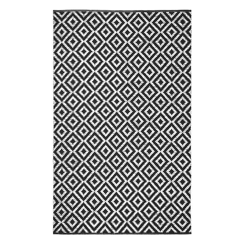 Safavieh Montauk Samara Lattice Rug, Black, 8X10 Ft