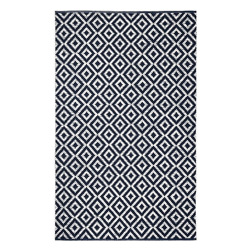Safavieh Montauk Samara Lattice Rug, Blue, 8X10 Ft