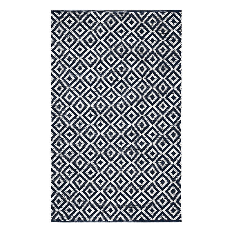 Safavieh Montauk Samara Lattice Rug, Blue, 8X10 Ft