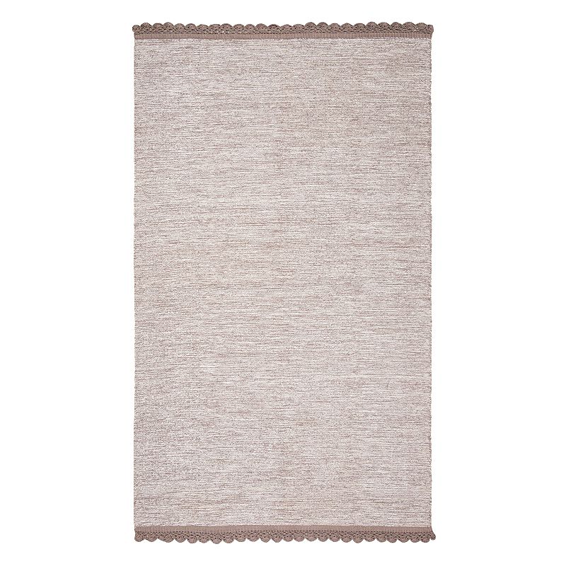 Safavieh Montauk Keegan Solid Rug, Grey, 5X8 Ft
