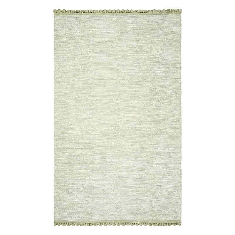 Safavieh Montauk Keegan Solid Rug, Green, 5X8 Ft