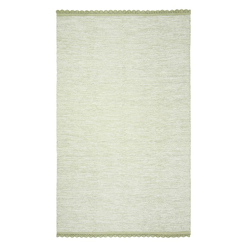 Safavieh Montauk Keegan Solid Rug, Green, 5X8 Ft