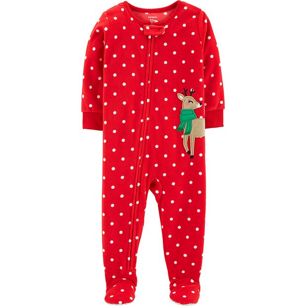 Microfleece footed online pajamas