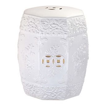 Safavieh Embellished Floral Indoor / Outdoor Stool
