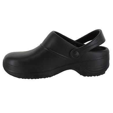 Easy Works by Easy Street Time Women's Work Clogs