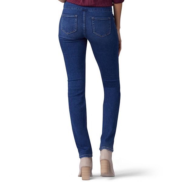 Petite Lee Sculpting Slim Leg PullOn Jeans