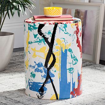 Safavieh Modern Abstract Indoor / Outdoor Stool