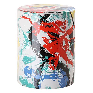 Safavieh Modern Abstract Indoor / Outdoor Stool