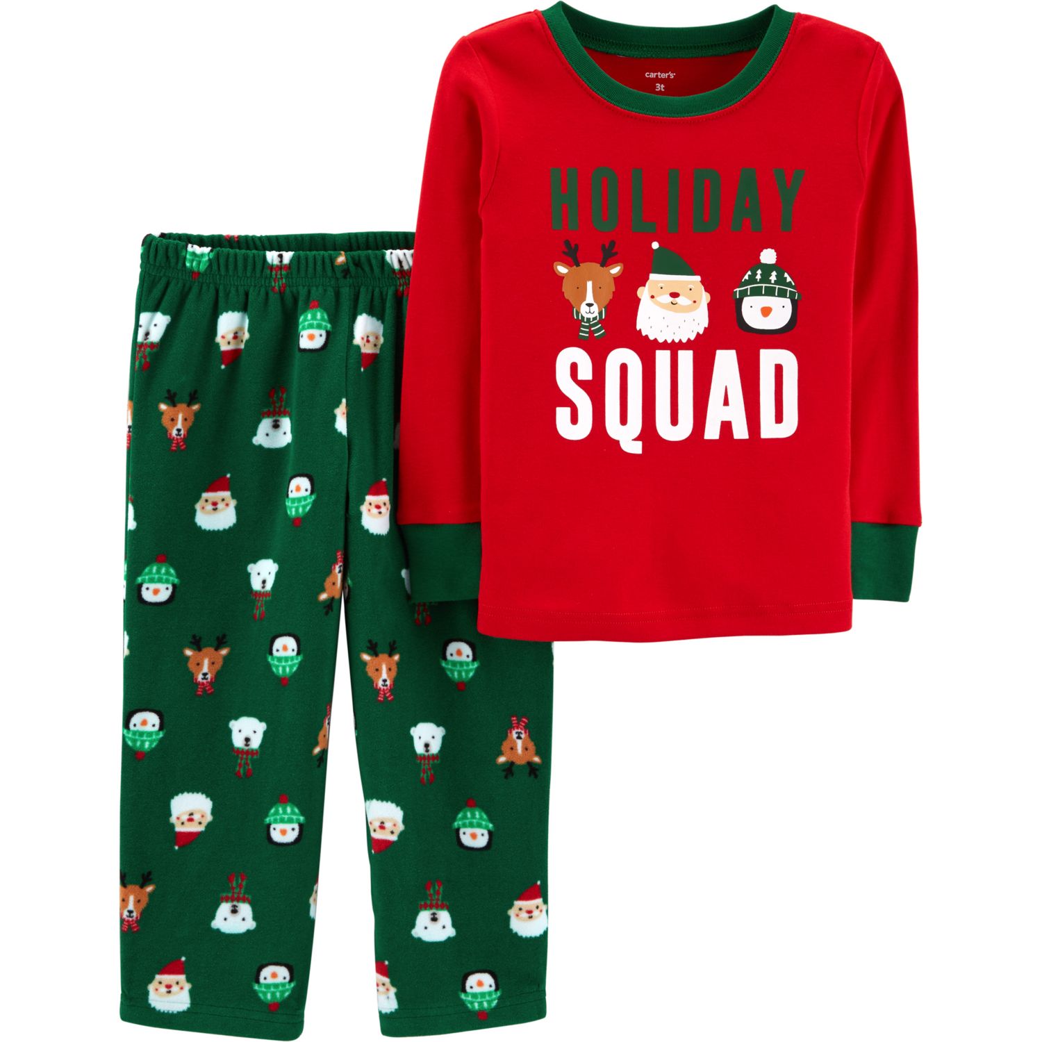 carter's holiday pajamas