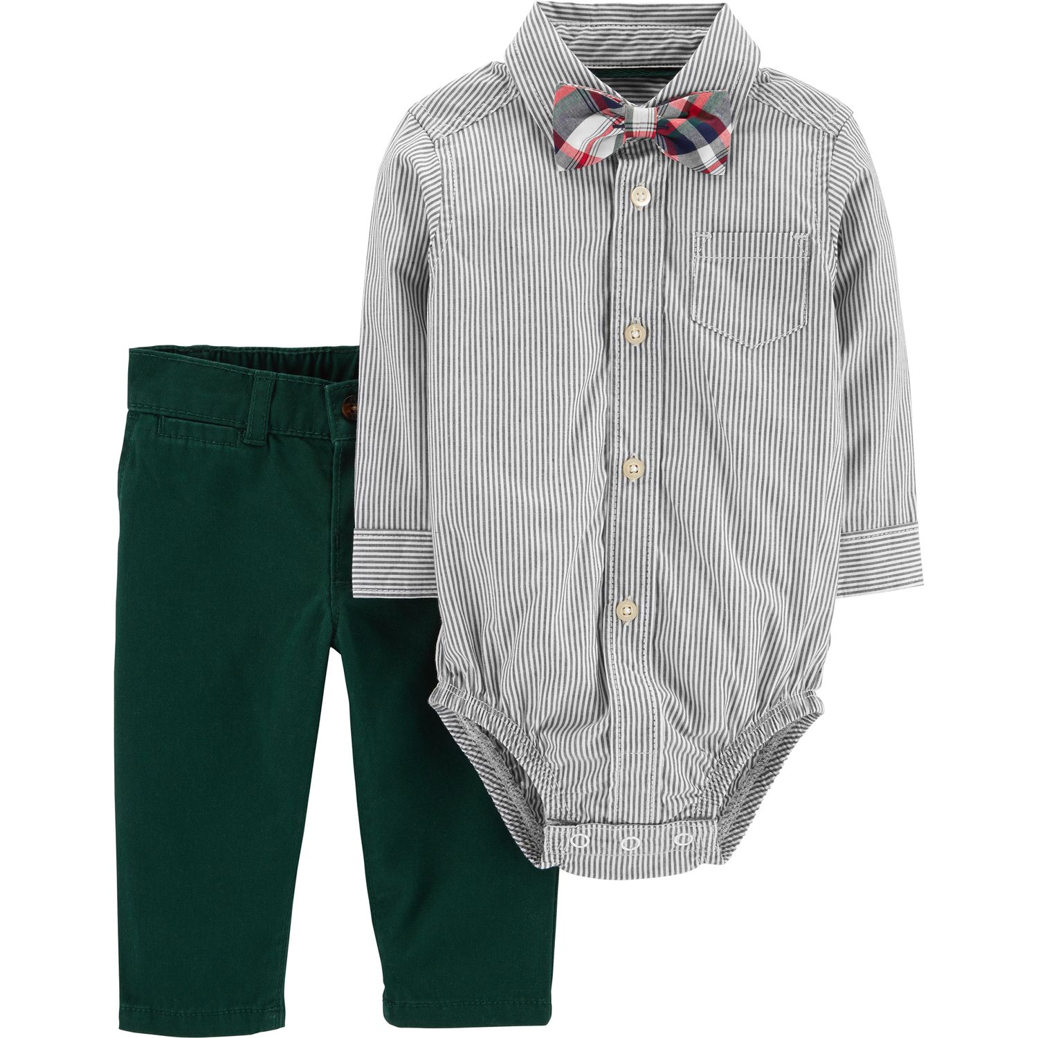 baby button down shirt onesie