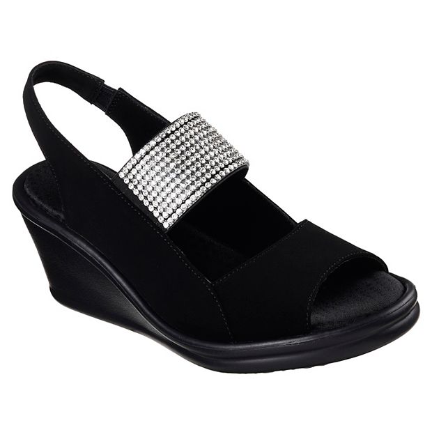 Skechers store rhinestone wedge