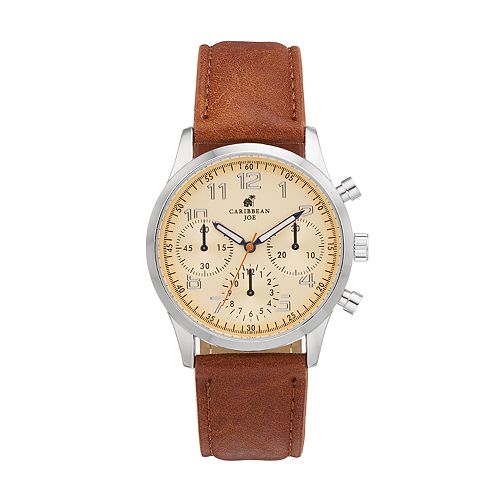 caribbean joe pineapple men's watch