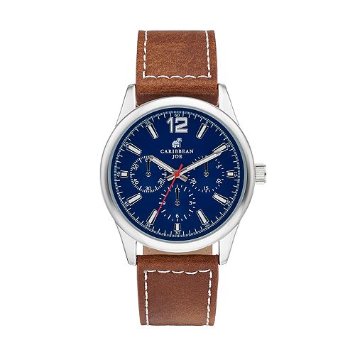 Caribbean Joe Men's Chronograph Watch - Cj7040slbnnv