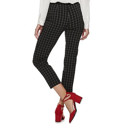 Women's ELLE Pull-On Skinny Fit Ankle Dress Pants