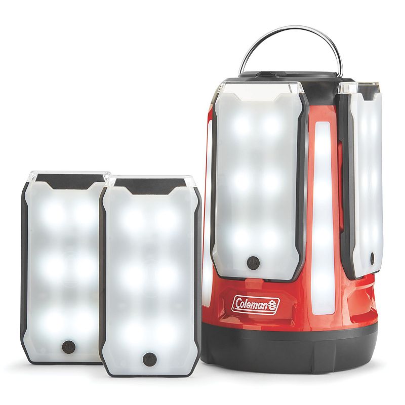 49887416 Coleman Quad Pro 800-Lumen LED Lantern, Red sku 49887416