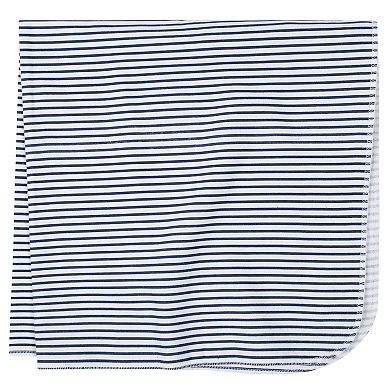 Just Born 4-pack Flannel Whale Swaddle Blankets